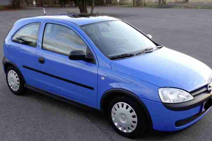 Corsa 1.4 16V Comfort BJ 2002 90 PS 8 Fach bereift