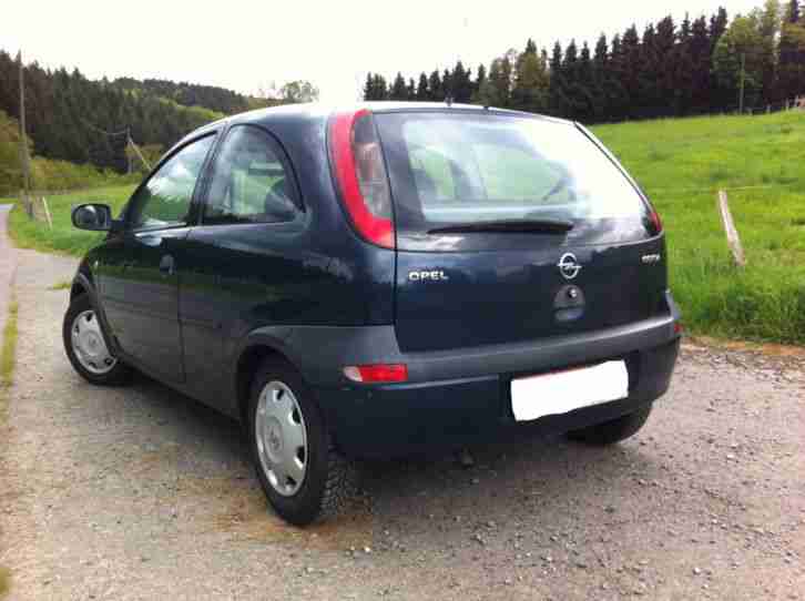 Opel Corsa 118tkm TÜV Servo Schiebedach Scheckheft Anfängerauto Stadtauto TOP!!!