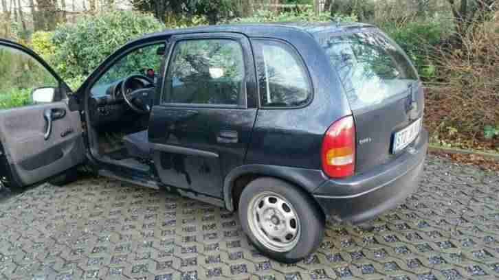 Corsa B 1.0 Tüv NEU 10 17 5 Türer Schwarz