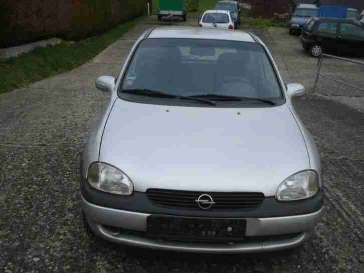 Opel Corsa B 1.4L16V ABS Klima EL.Fensterheber Alufelgen 2Jahre TÜV+AU Colorsch.