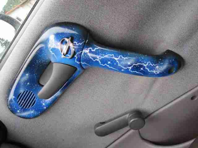 Opel Corsa B Tiefer alu Sportlenkrad Sportauspuff airbrush U.S.W Tüv NEU
