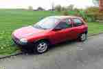 Corsa B rot metallic 8 fach bereift