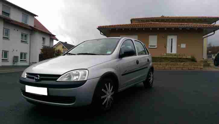 Opel Corsa C 1.2 16V 75PS Automatik* 4 türig Tüv/Au Bereifung Neu! Klimaanlage*