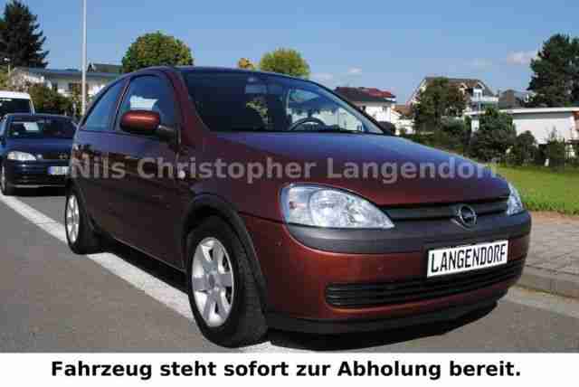 Opel Corsa C Comfort/KLIMA/LM-RÄDER/AUTOMATIKG./ZV/CD