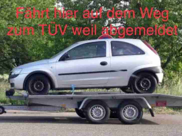 Corsa C TÜV neu 55KW Vierzylinder