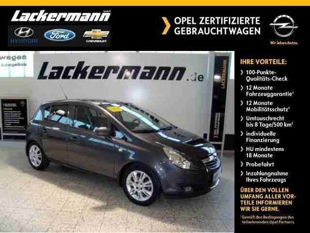 Corsa D 5t. Innovation 1.4 LPG Klima SHZ Temp CD