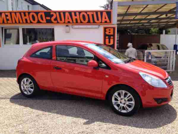 Opel Corsa D + Scheckheft gepflegt+ neuen Tüv