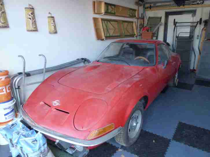 Opel-GT-A zur Restauration oder als Ersatzteillieferant