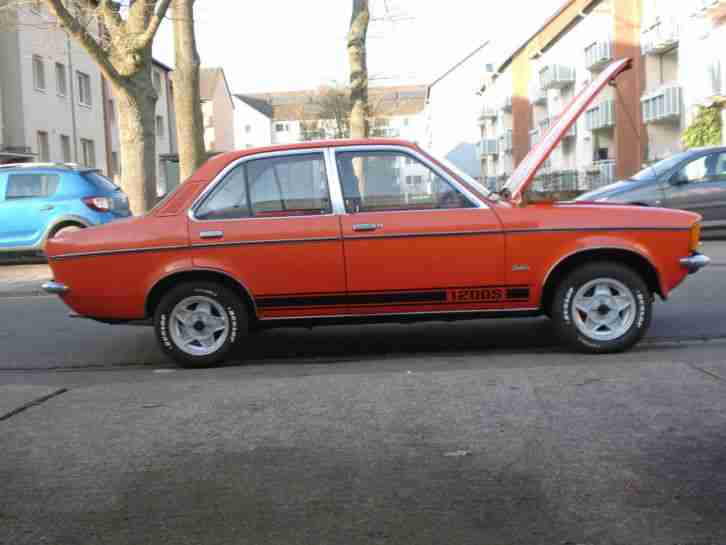 Opel Kadett C Limo Oldtimer kein Coupe GTE CIH Aero City mit 1, 2 S Motor