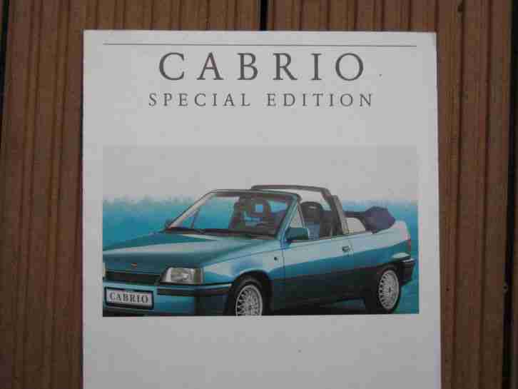 Opel Kadett Cabrio