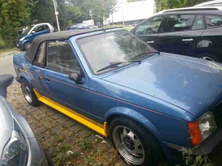 Opel Kadett -D- Cabrio 1,2 GT/E Ausstattung! Bj 82