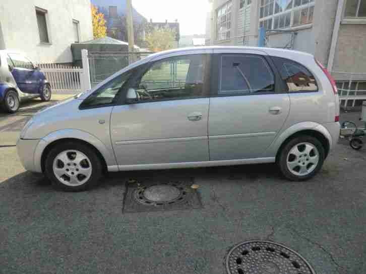 Opel Meriva 1.7 CDTI Silber Euro 4 Top Ausstattung 101 PS