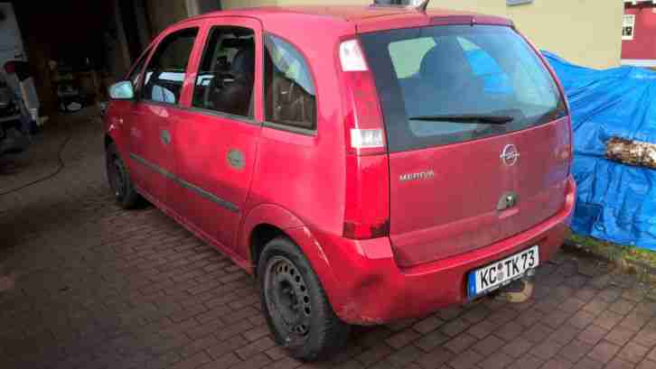 Opel Meriva Automatik 1,6 Liter 74 KW 100/101PS Z16XE