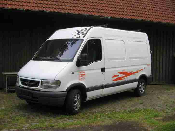 Opel Movano 2.2 DTI, LKW Kastenwagen L2H2, 3.3t, TÜV