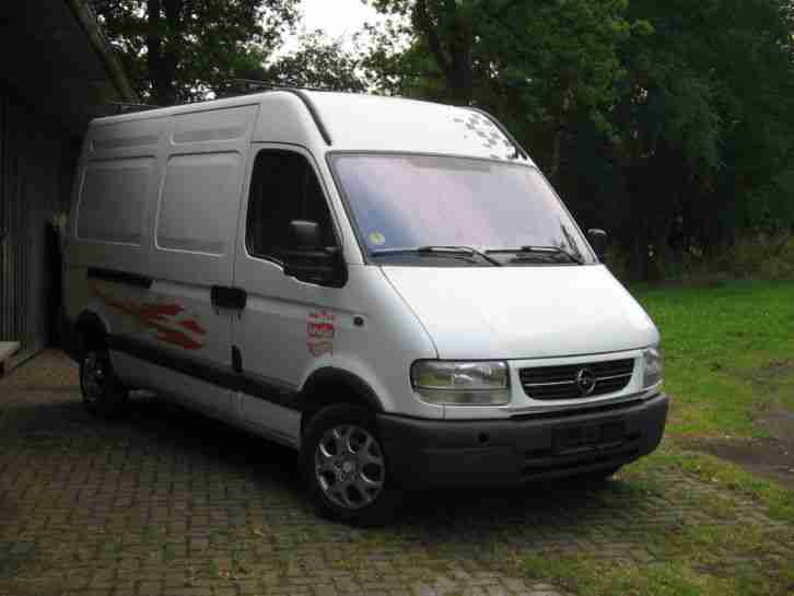 Opel Movano 2.2 DTI, LKW Kastenwagen L2H2, 3.3t, TÜV Neu