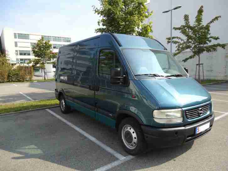 Opel Movano F9 2.8 DTI / L2H2 / 84 kW (114 PS) / BJ. 07. 2001 / Transporter