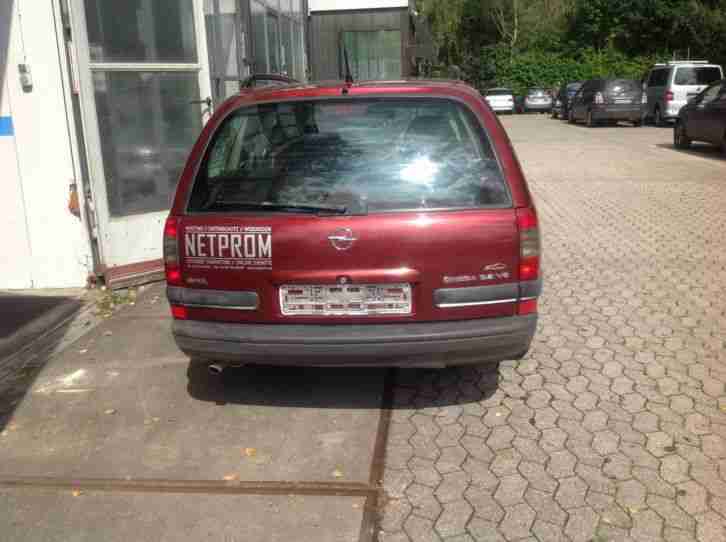 Opel Omega B Caravan Sport 2.5 V6 Automatik, Leder Schwarz