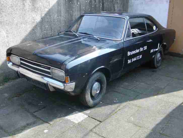 Opel Rekord C Coupe mit 20E 2L Motor