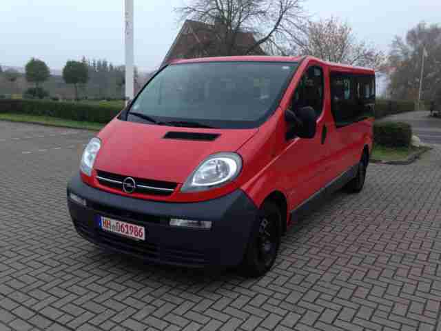 Opel Vivaro 1.9 CDTI L1H1 Tour Org 136.000km 9 Sitze