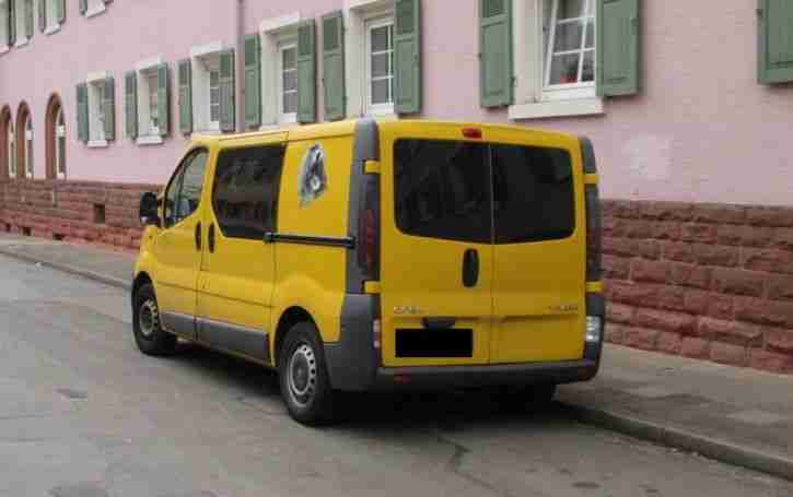 Opel Vivaro Kasten Baujahr 2006 Gelb,Diesel,Elektrische Fensterheber etc