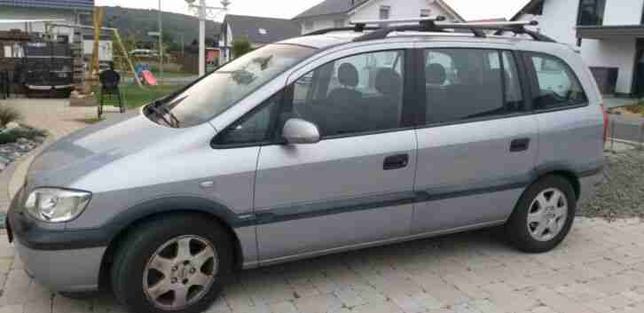 Zafira 1.8 16V AHK 7 Sitzer ALU Schiebedach Reifen