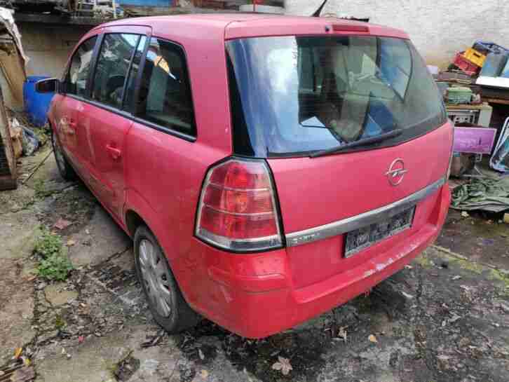 Opel Zafira CNG Erdgas NG Euro 4 AHK Klimaanlage 8-fachbereift 7 Sitze Rentner