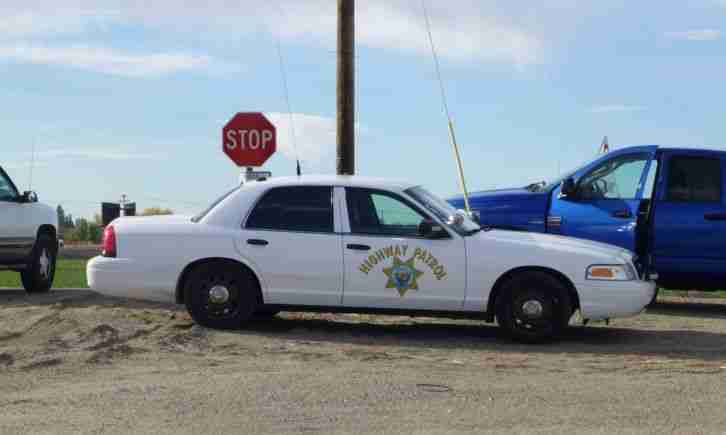 Orig.California 2001 Ford Police Interceptor. Polizei. Highway Patrol.