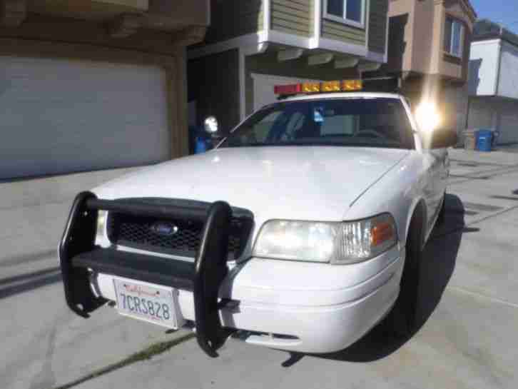 Orig.California 2001 Ford Police Interceptor. Polizei.