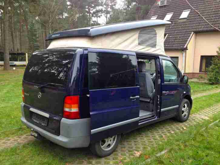 Original Mercedes Benz Vito F 114 Westfalia mit Aufstelldach 4 Schlafplätze LPG