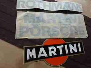 Original Porsche Oldtimer AUKLEBER