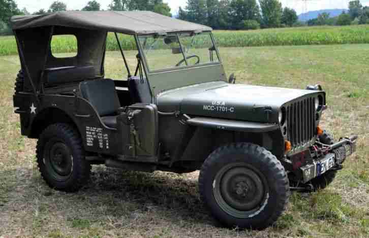 Original Willys Jeep Overland M201. Tüv NEU
