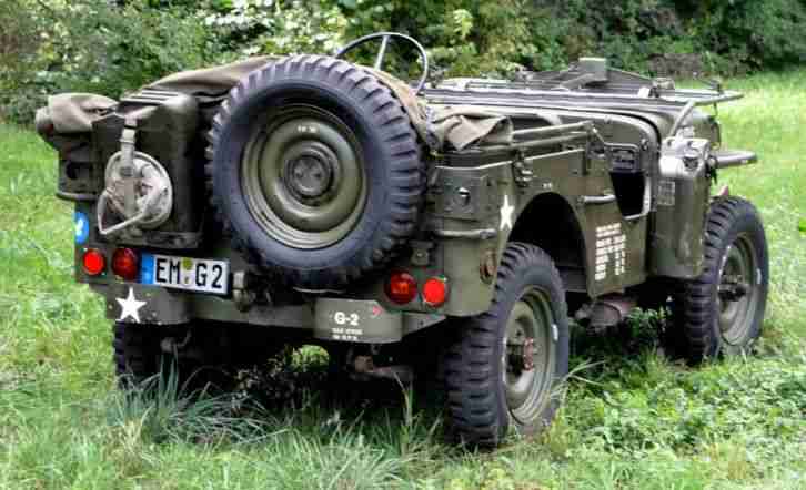 Original Willys Jeep Overland M201. Tüv NEU