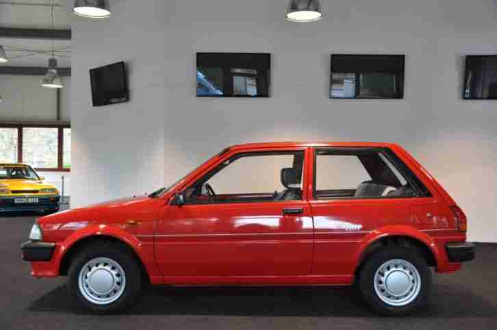 Original erst 014.000 km ? Sammlerfahrzeug ? Youngtimer (1989) ? Toyota Starlet