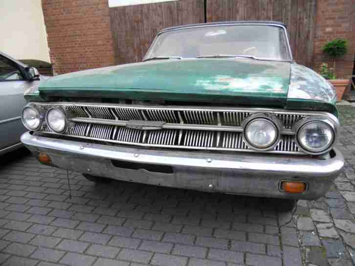 Originaler 1963 Ford Mercury Monterey Cabrio