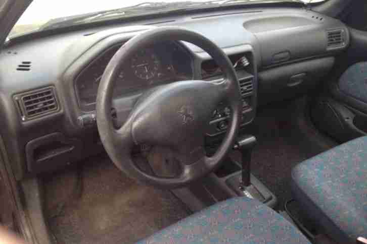 PEUGEOT 106 TÜV 08/16 204500 KM BASTLERFAHRZEUG FAHRBEREIT MOTOR/GETRIEBE OK