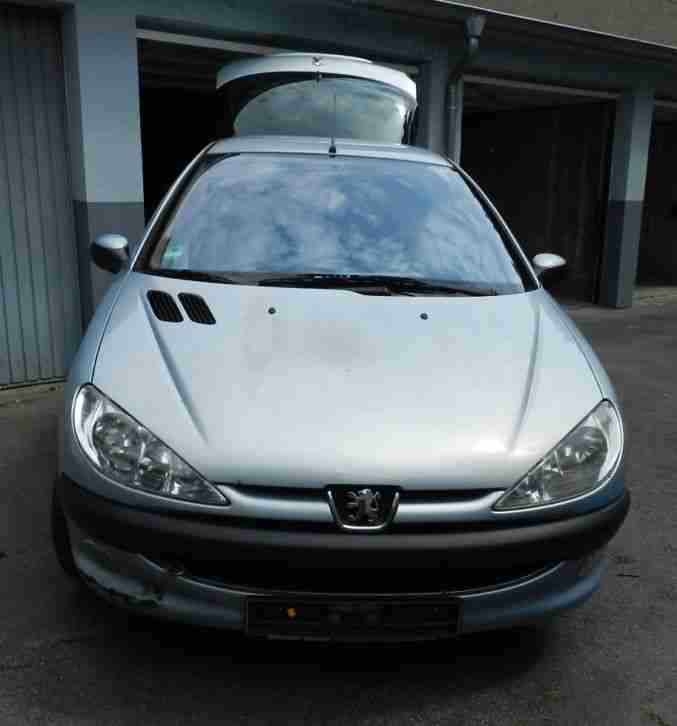 PEUGEOT 206 (2 HFX) - TÜV 07/2019 - EZL 07/2003 - Klimaanlage - 8fach bereitft