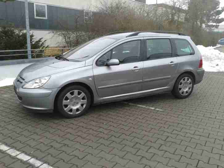 PEUGEOT 307 SW 2.0 HDI ZUL.2013 PARTIKELFILTER DIESEL HÄNGERKUPPLUNG TÜV 05.2016