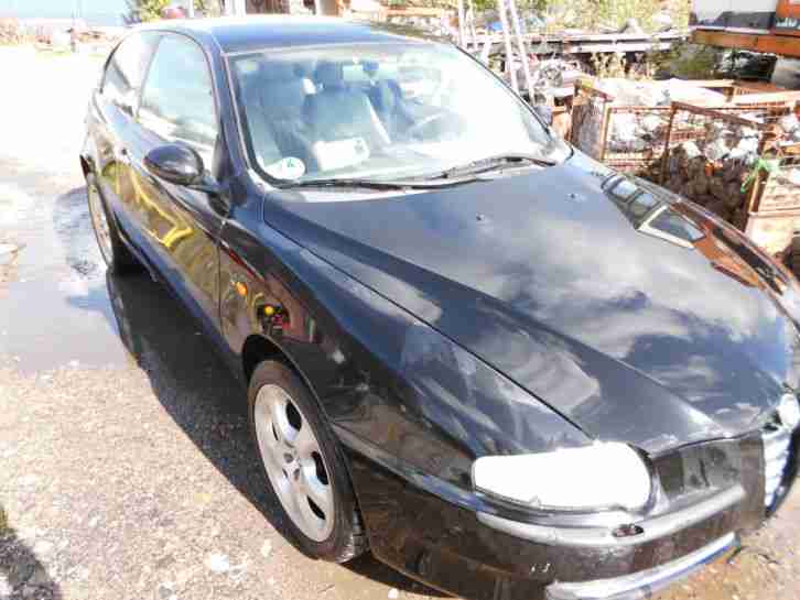 PKW ALFA Romeo 147 1,6TWIN SparkBj 2007 88KW schwarz