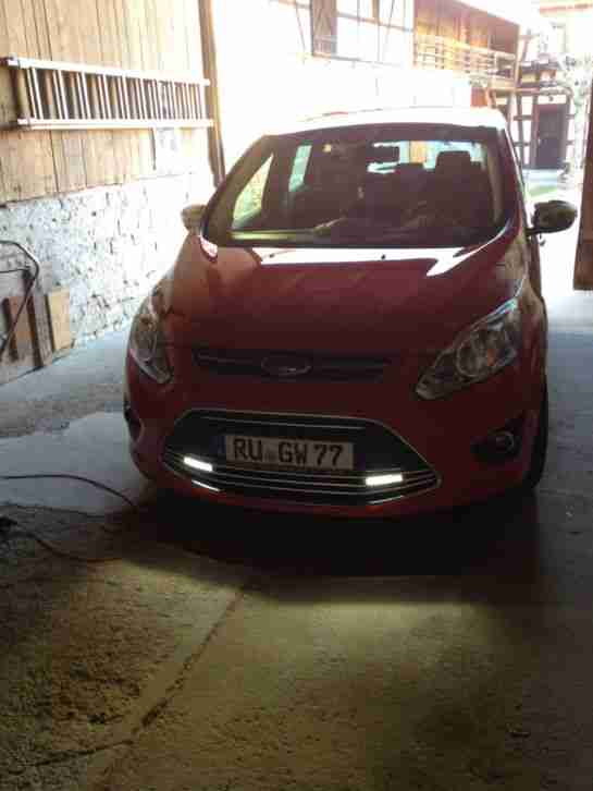 PKW Ford C Max 2 Diesel 2,0 120 KW Bj.10.2011 autom. AHK , Taglicht Alu