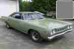 PLYMOUTH SATELLITE COUPE 1968 mit 318cui V8 Matching