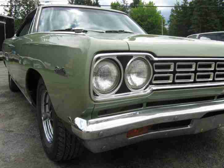 PLYMOUTH SATELLITE COUPE 1968 mit 318cui V8 Matching Numbers