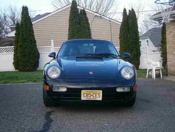 PORSCHE 911 1997 CABRIO SCHWARZ/SCHWARZ 6 GANG LUFTKÜHLUNG