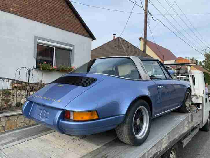 PORSCHE 911 Targa 1972 original Deutsches Fz mit orig. D-Brief + Geburtsurkunde