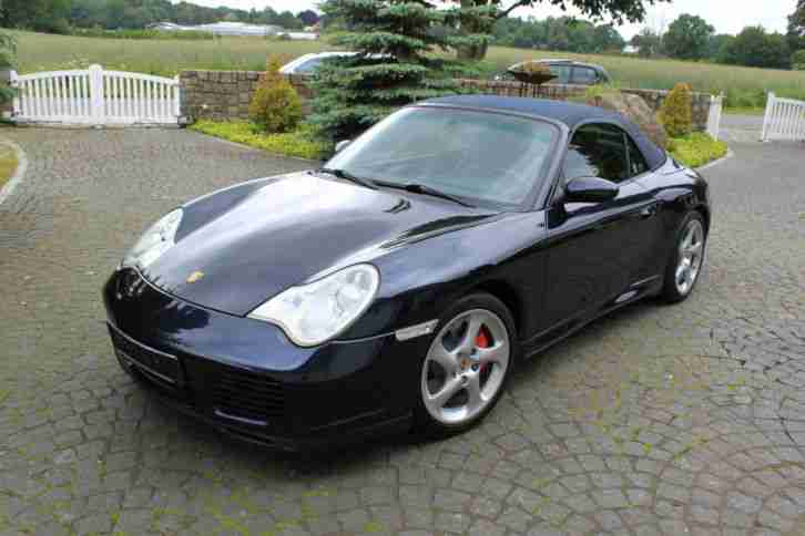 996 4S CABRIO ALLRAD 2004 NACHTBLAU SCHWARZBLAU