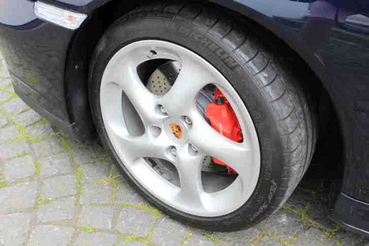 PORSCHE 996 4S CABRIO ALLRAD 2004 NACHTBLAU/SCHWARZBLAU XENON,BOSE,6GANG TÜV NEU