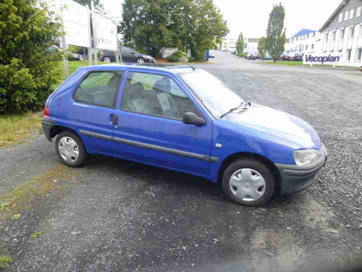 Peugeot 106 Baujahr 1999 TÜV neu 12 / 2016, Zahnriemen, Bremse ,Ölwechsel neu