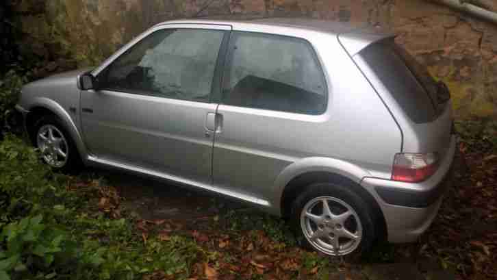 Peugeot 106 Sport silber mit LPG Autogasanlage