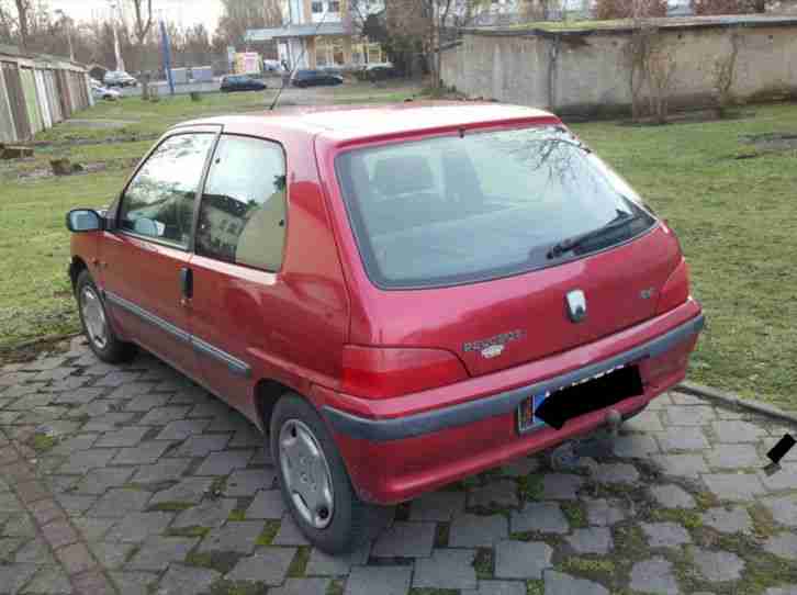 Peugeot 106 XR 1,1l mit 60 PS und erst 145 Tkm