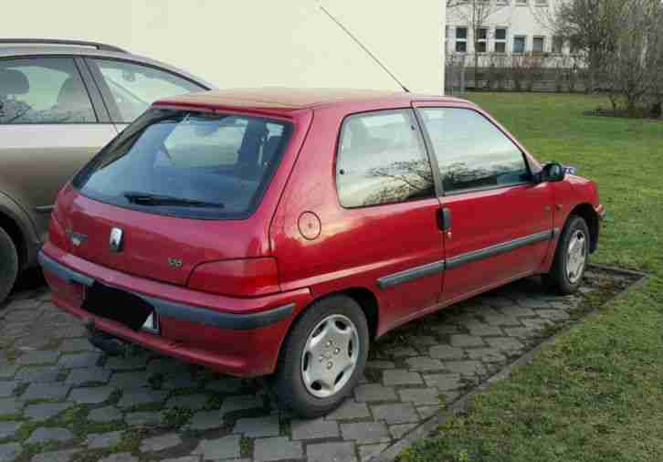 Peugeot 106 XR 1,1l mit 60 PS und erst 145 Tkm