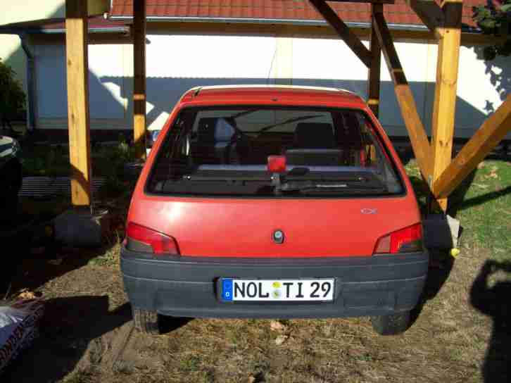 Peugeot 106 fahrbereit, Verkauf als defekt Ersatzteilspender